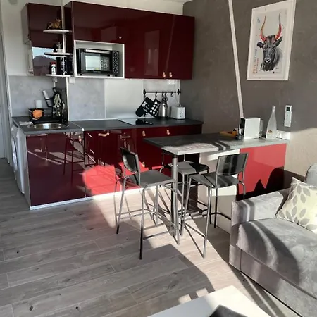 Superbe Studio, Terrasse, Piscine, Parking Apartamento